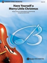 Have Yourself a Merry Little Christmas Orchestra sheet music cover